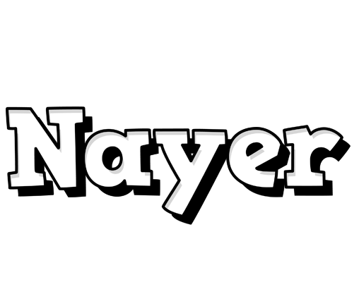 Nayer snowing logo