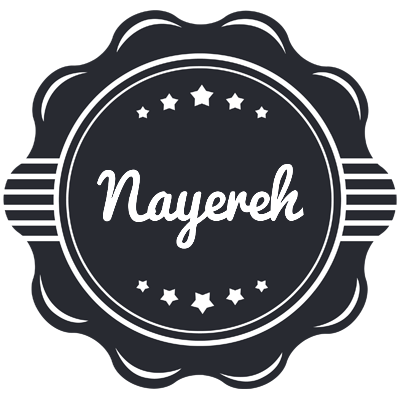 Nayereh badge logo
