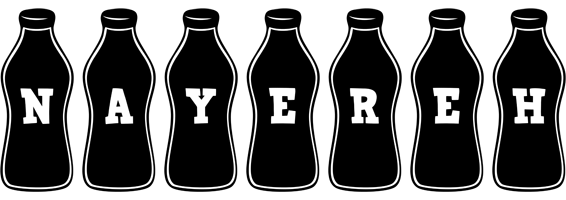 Nayereh bottle logo