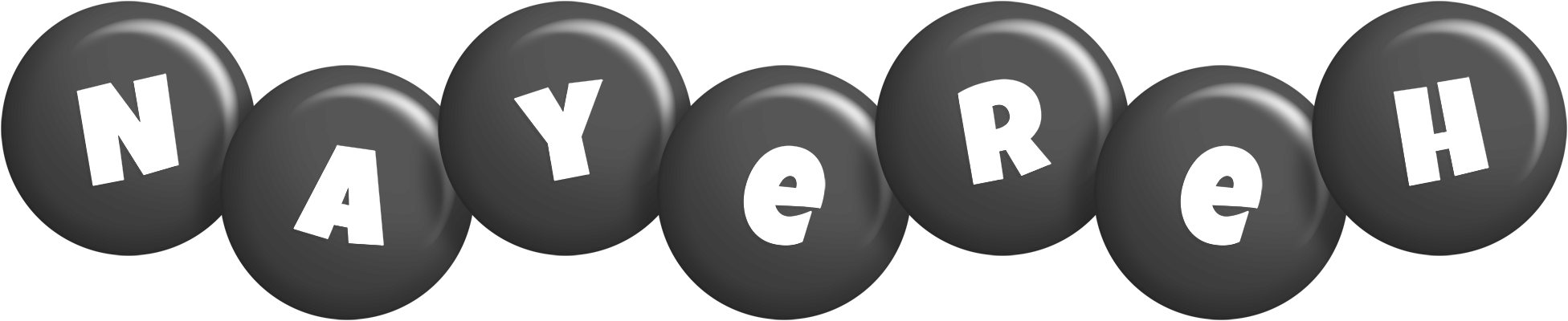 Nayereh candy-black logo