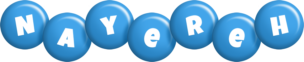 Nayereh candy-blue logo