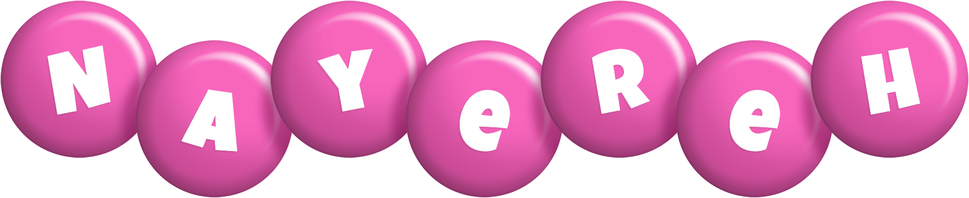 Nayereh candy-pink logo