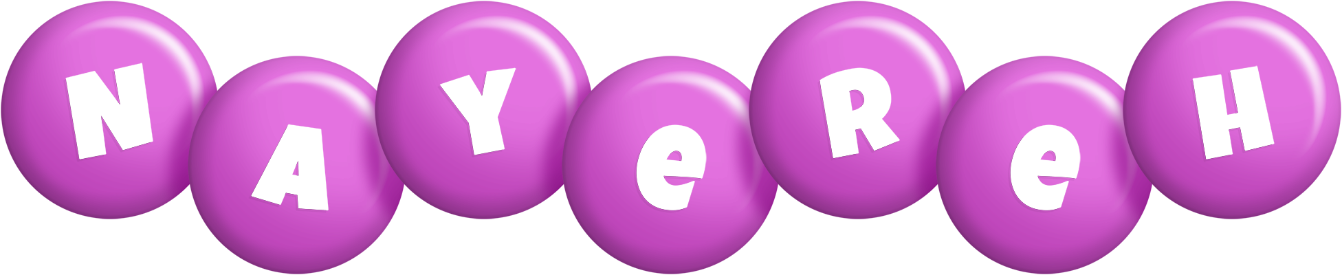 Nayereh candy-purple logo