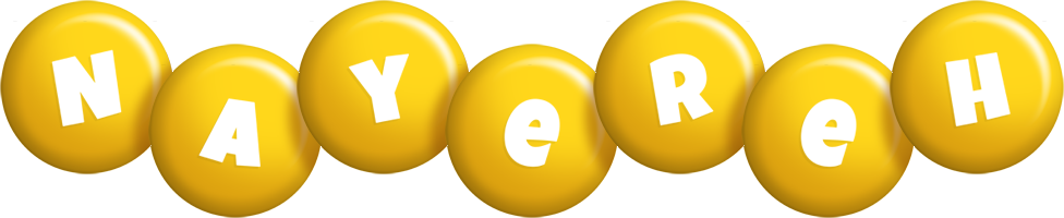 Nayereh candy-yellow logo