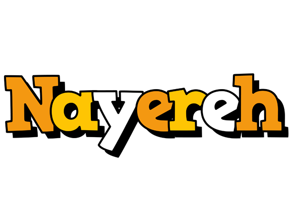 Nayereh cartoon logo