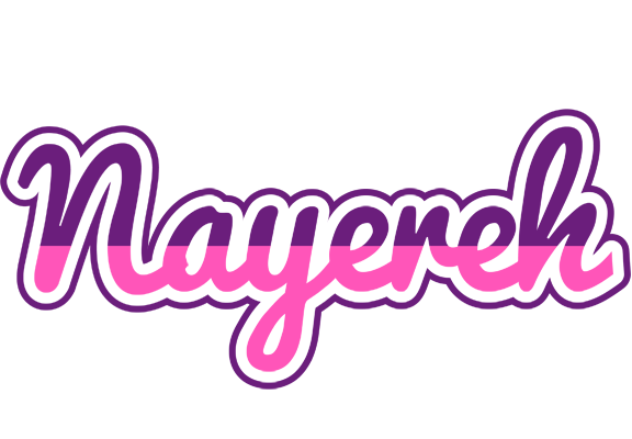 Nayereh cheerful logo