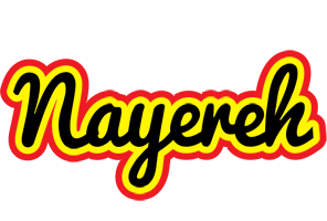 Nayereh flaming logo