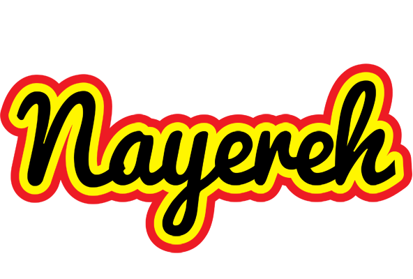 Nayereh flaming logo