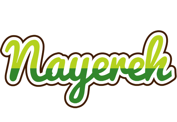 Nayereh golfing logo
