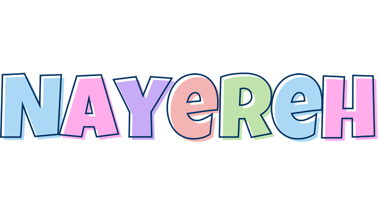 Nayereh pastel logo