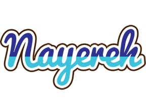 Nayereh raining logo