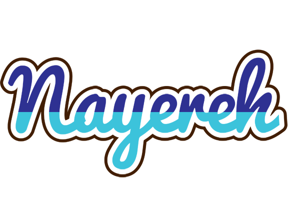 Nayereh raining logo