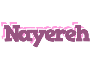 Nayereh relaxing logo