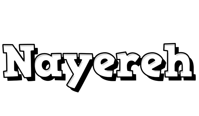 Nayereh snowing logo