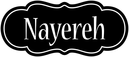 Nayereh welcome logo