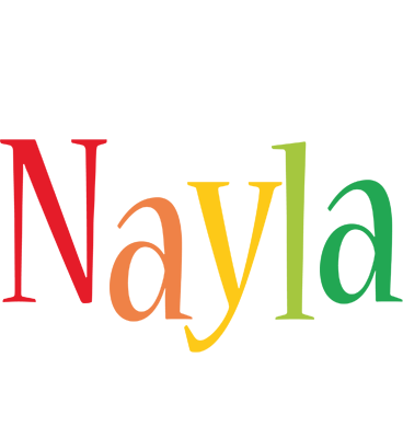Nayla birthday logo