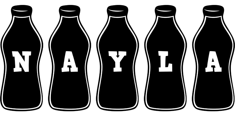 Nayla bottle logo
