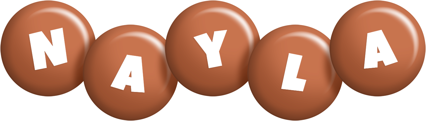 Nayla candy-brown logo