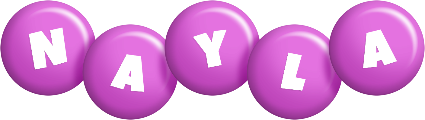 Nayla candy-purple logo