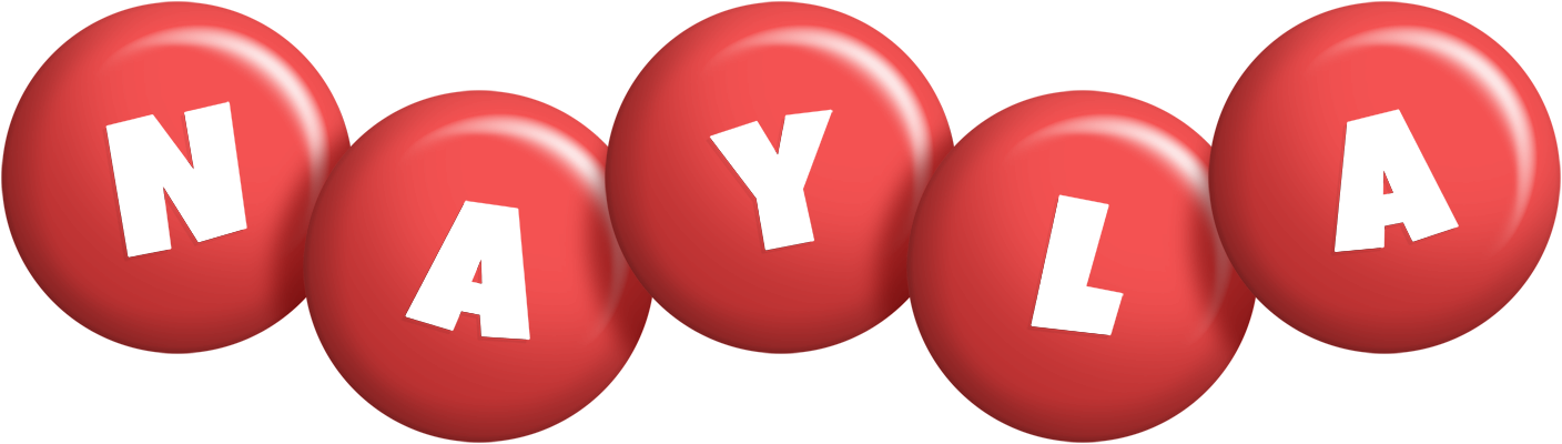 Nayla candy-red logo
