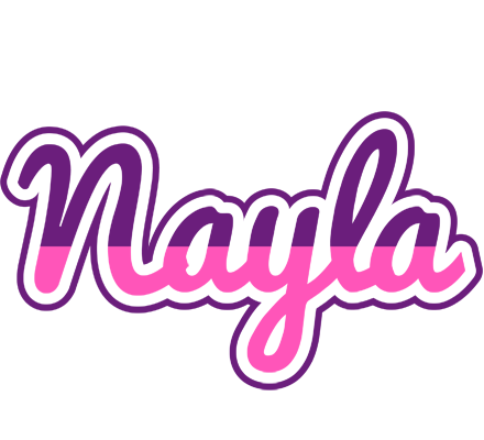 Nayla cheerful logo
