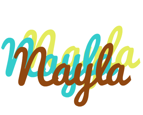 Nayla cupcake logo