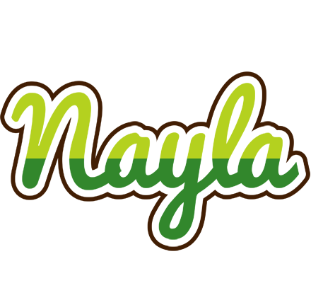 Nayla golfing logo