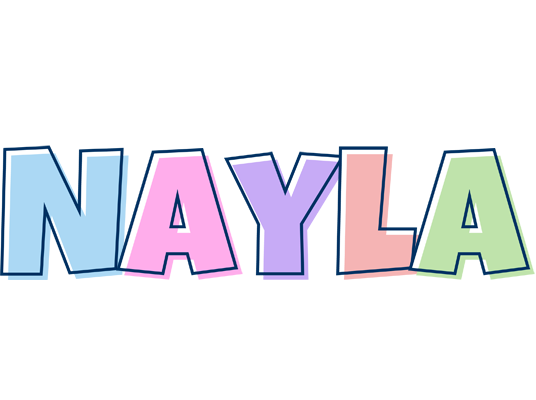 Nayla pastel logo