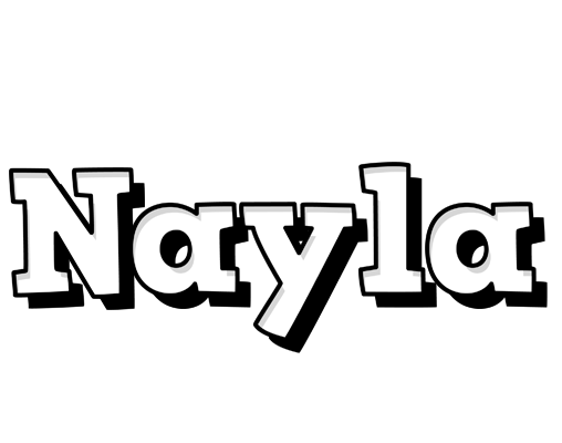 Nayla snowing logo