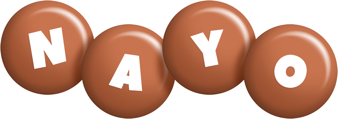 Nayo candy-brown logo