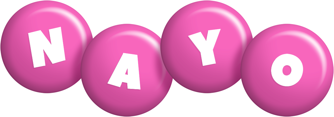 Nayo candy-pink logo