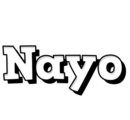 Nayo snowing logo