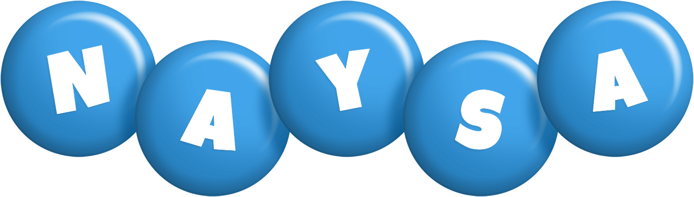 Naysa candy-blue logo