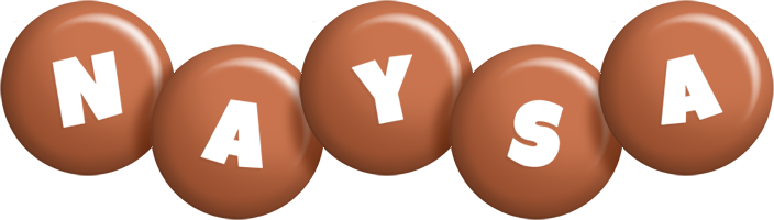 Naysa candy-brown logo