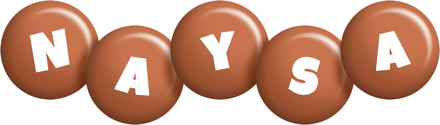 Naysa candy-brown logo