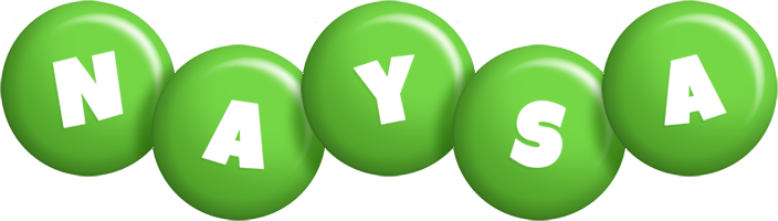 Naysa candy-green logo