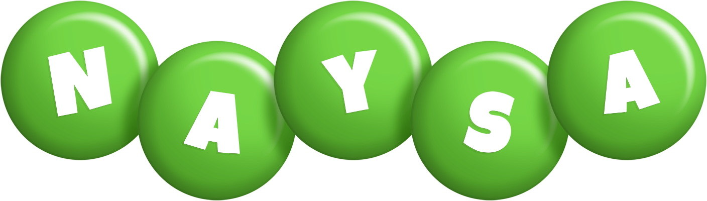Naysa candy-green logo