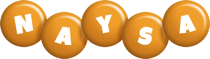 Naysa candy-orange logo