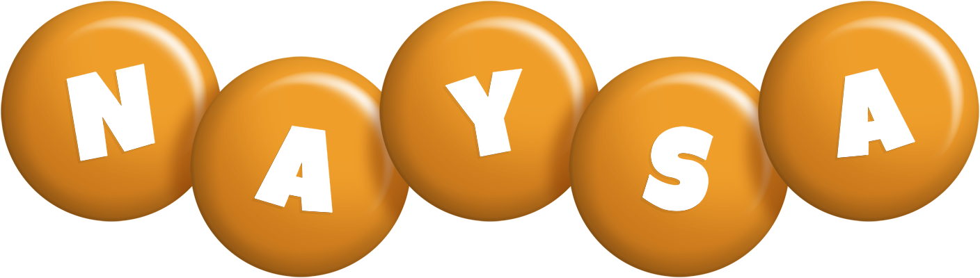 Naysa candy-orange logo