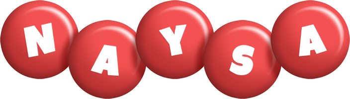 Naysa candy-red logo