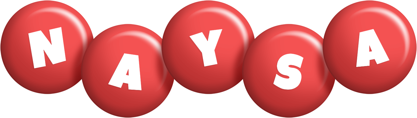 Naysa candy-red logo