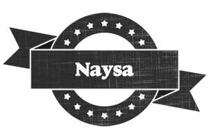 Naysa grunge logo