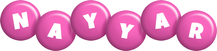 Nayyar candy-pink logo