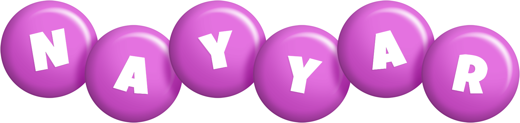 Nayyar candy-purple logo