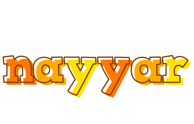 Nayyar desert logo