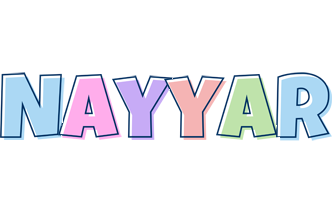 Nayyar pastel logo