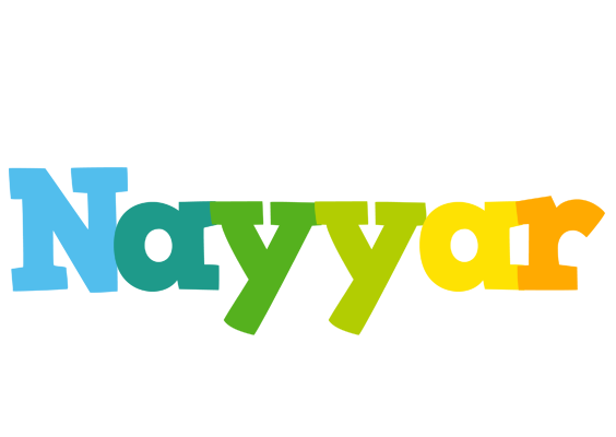 Nayyar rainbows logo