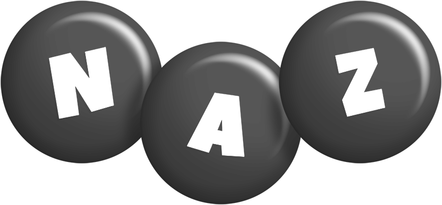Naz candy-black logo