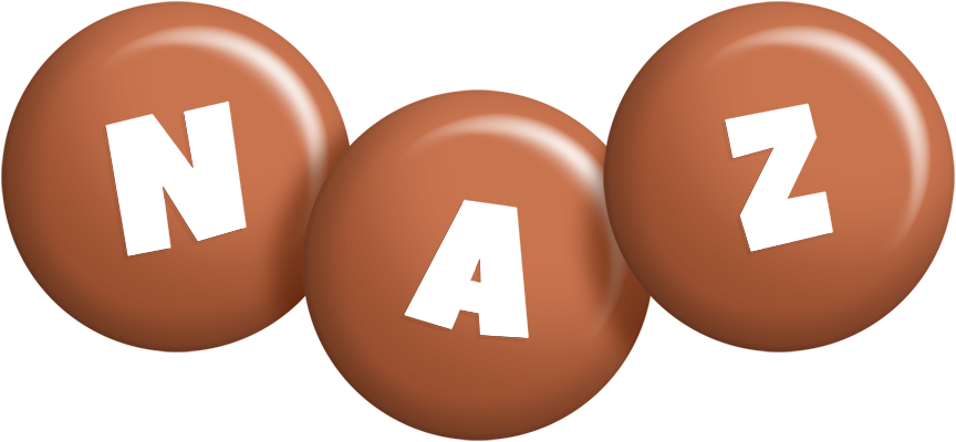 Naz candy-brown logo
