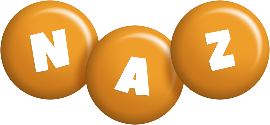 Naz candy-orange logo